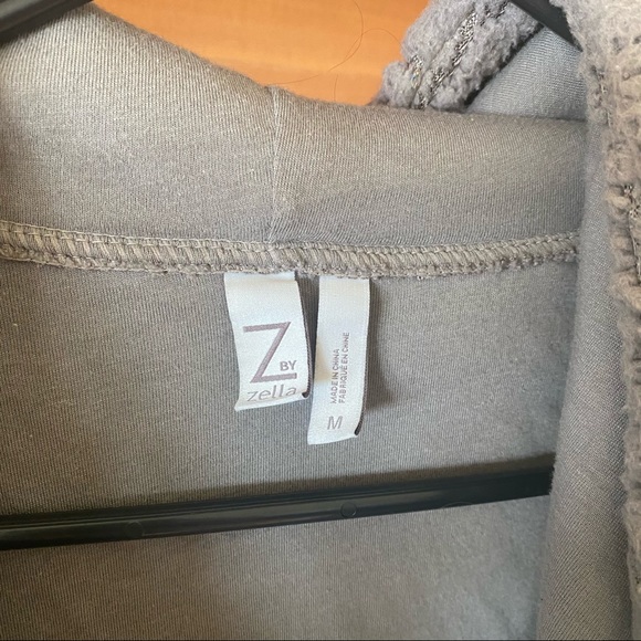Z by Zella faux shearling zip up - Picture 2 of 3